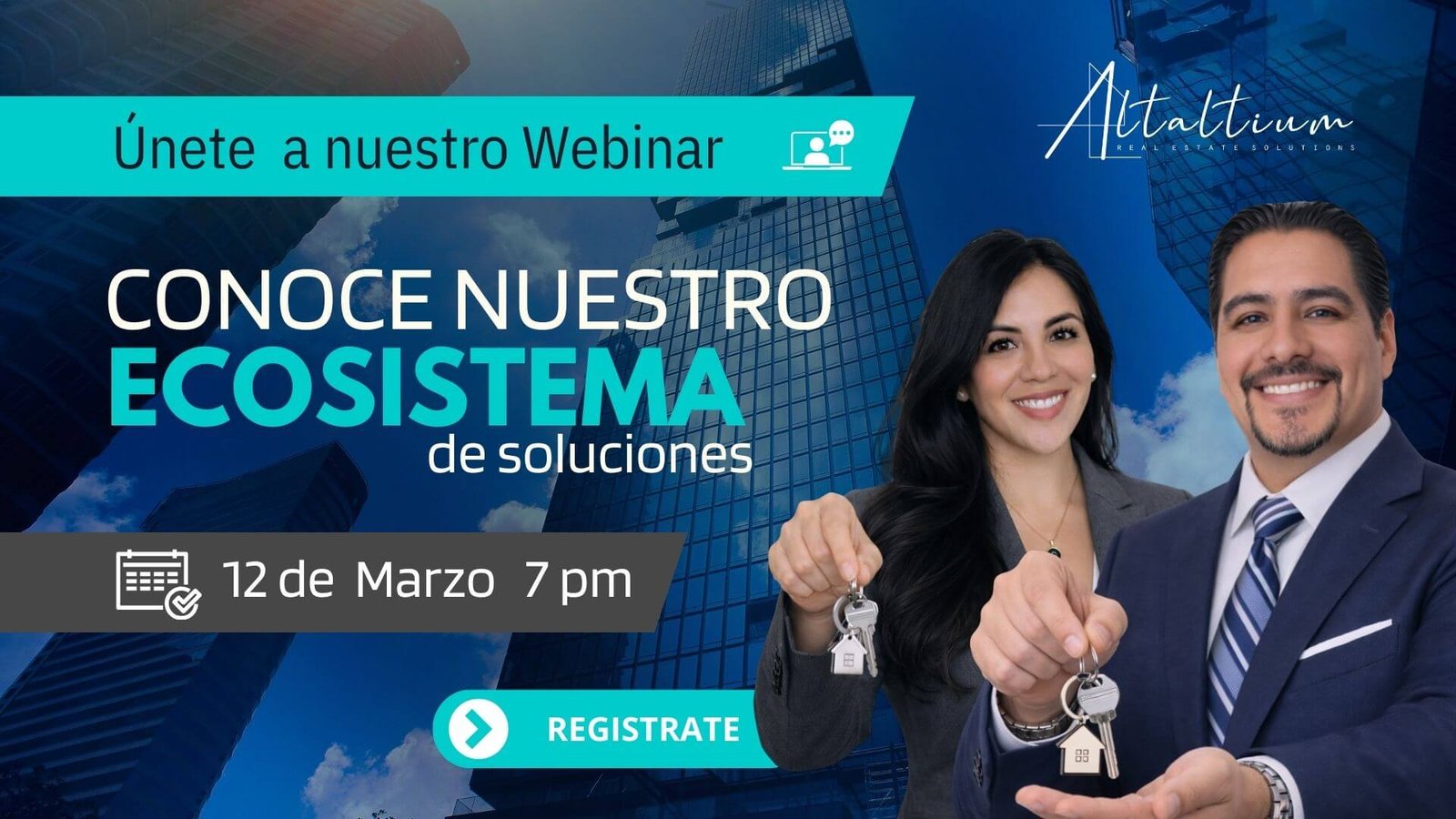 Webinar: Conoce nuestro ecosistema de soluciones - 12 de Marzo 7pm - Registro gratuito
